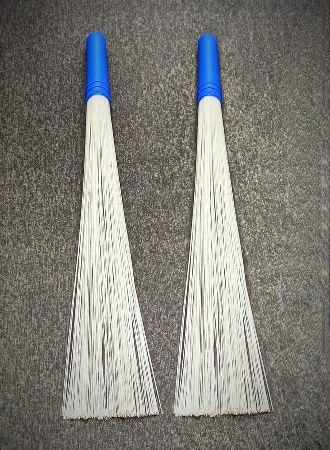 Vemlons Broom 20 inch Floor Cleaning and Bathroom Floor Cleaning Wet/Dry. Plastic Broom/This Stick Broom/Jadu for Home and Bathroom (Plastic Kharata) Plastic Broom Stick 60 Above (Set of 2) - Image 1
